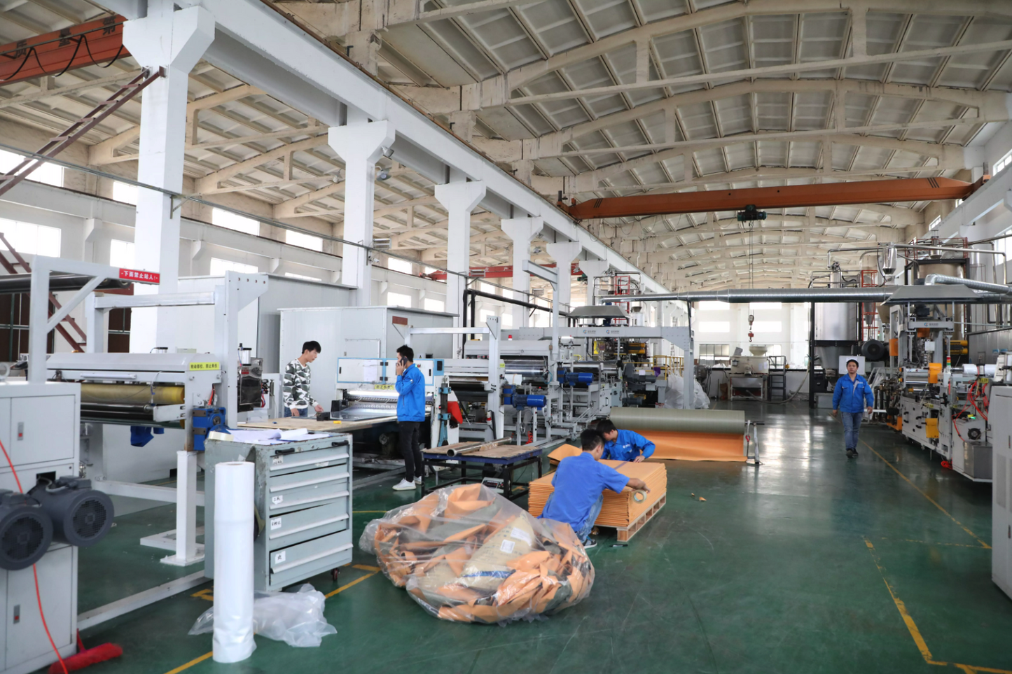Transparent with Blue Tint Rigid PVC Garment Sheet