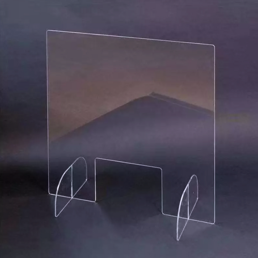 School Classroom PMMA Plastic Sneeze Guard Barrier