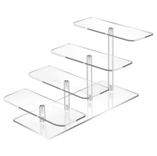 4 Layers Eyeglass Acrylic Display Stand Holder