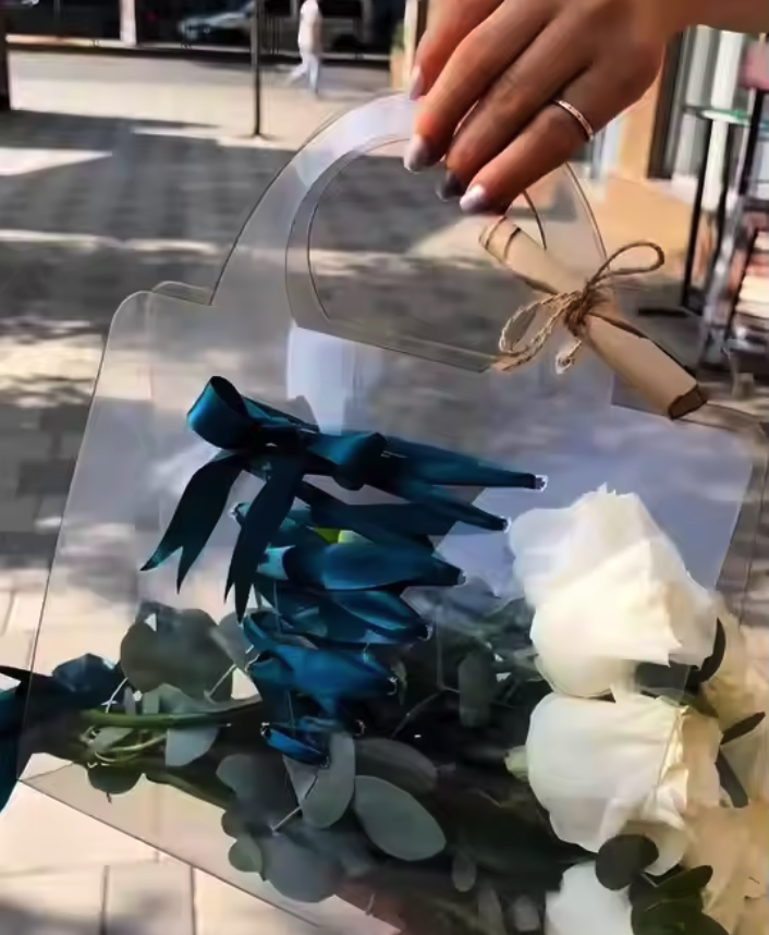 PP Sheet Double-Sided Smooth Mirror Plastic Materials Flower Packaging