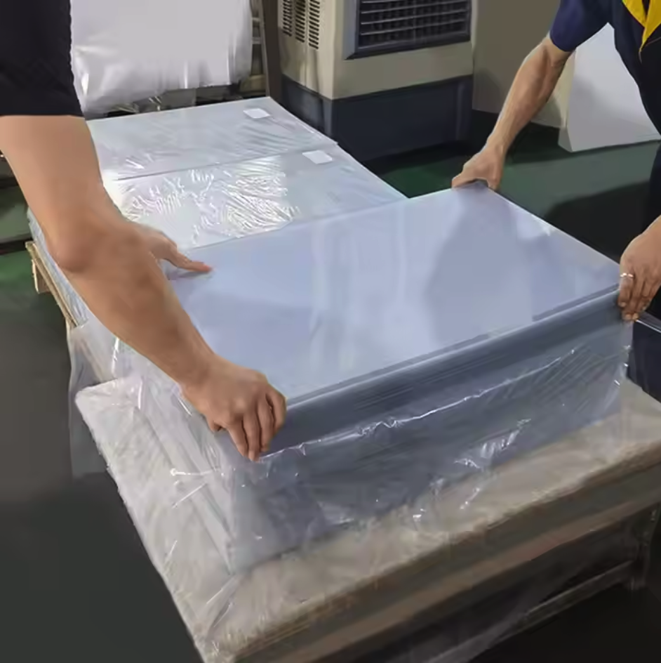 0.15mm 0.2mm 0.25mm 0.5mm Transparent PVC Plastic Sheet for Die Cutting