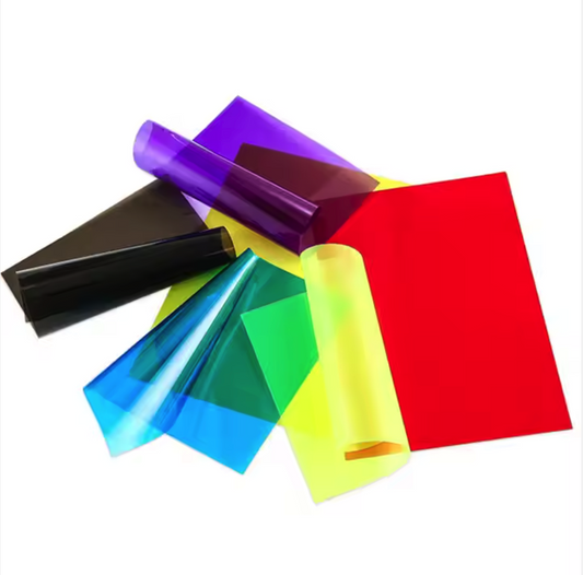 PVC colored transparent film