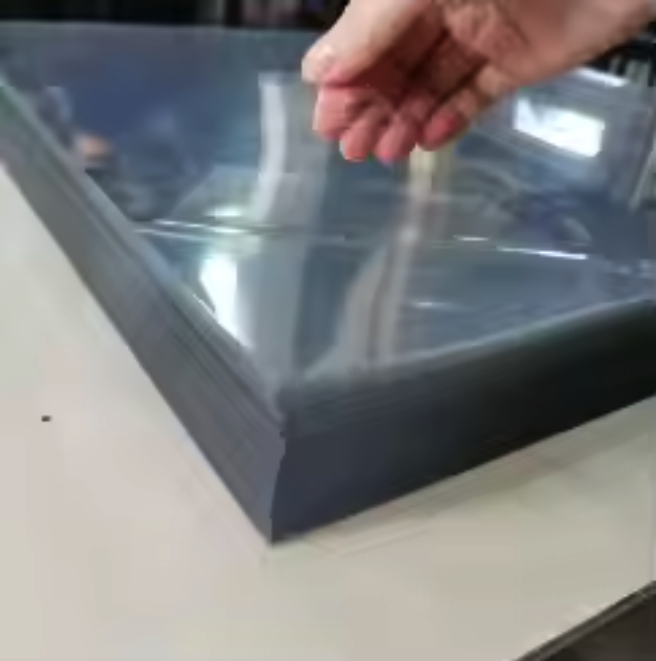 High Quality Transparent Rigid PET Sheet Clear A-pet Plastic Sheet 0.5mm Thick for Thermoforming