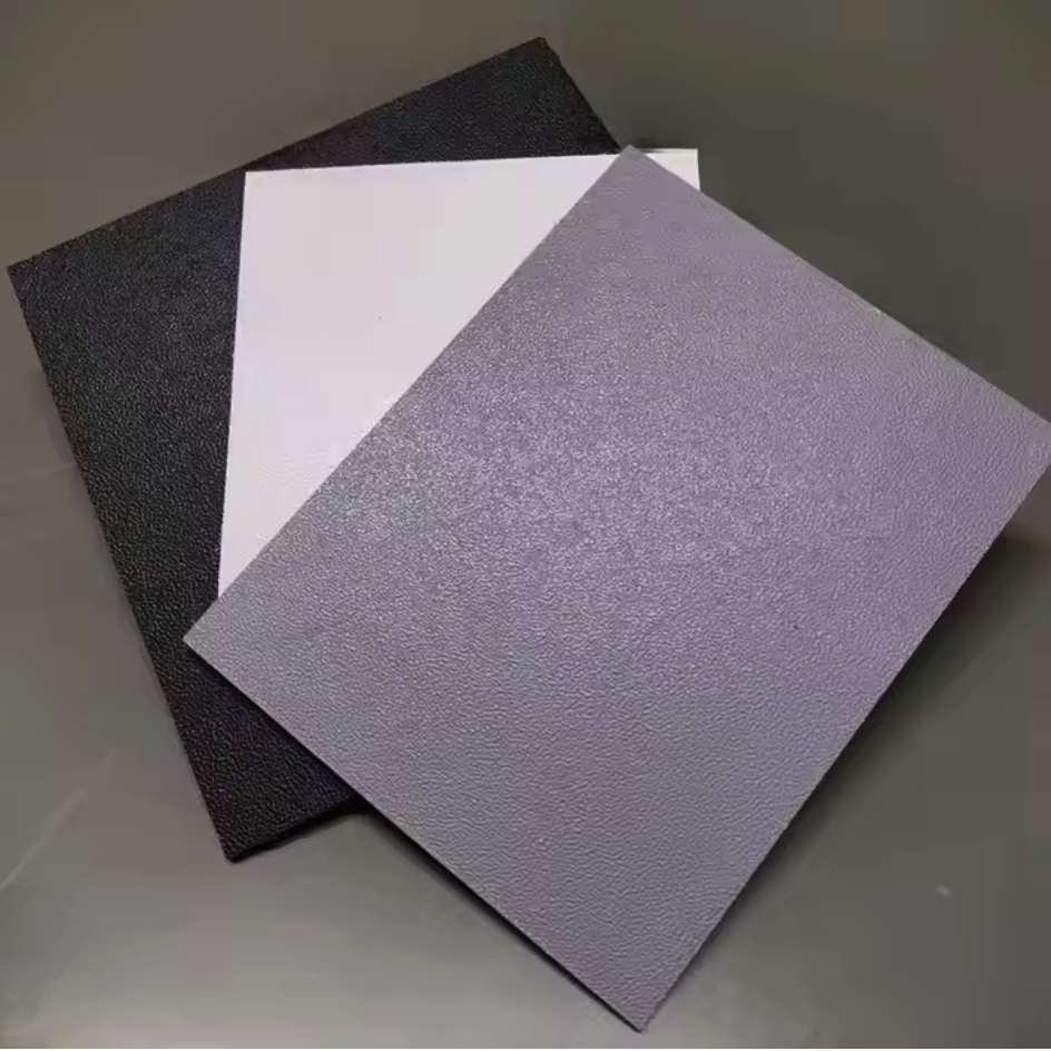 Virgin Material Advertising Board Laminating ABS Patterned Plastic Sheet