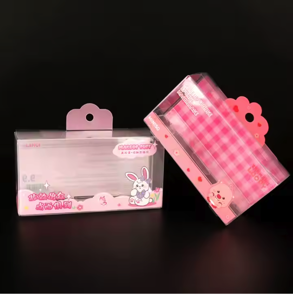 Transparent Plastic Printed PVC Box Display Packaging