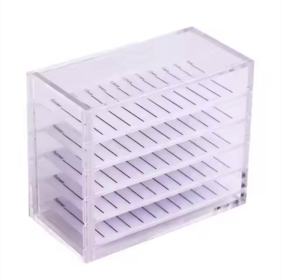Eyelash Extension Storage Dustproof Organizer Collection Box Acrylic Eye Lash Box
