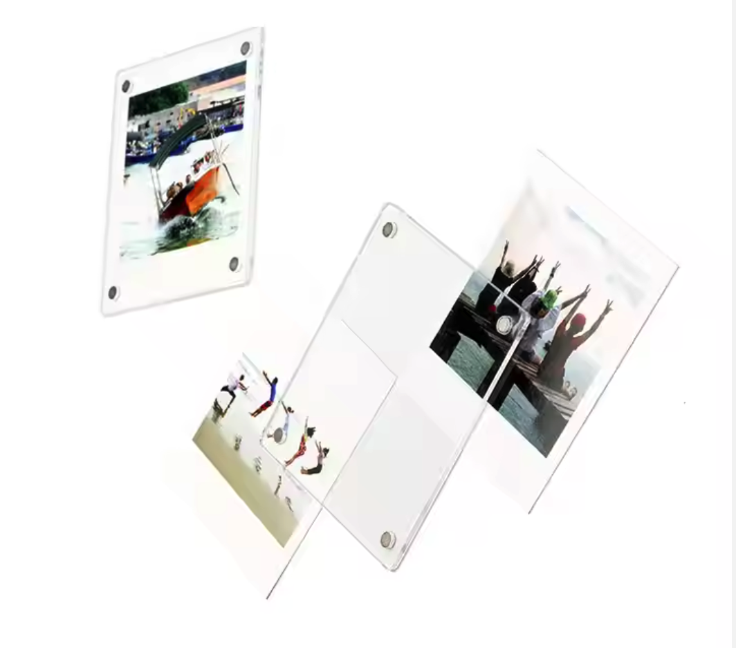 Colorful Magnetic Acrylic Photo Frame