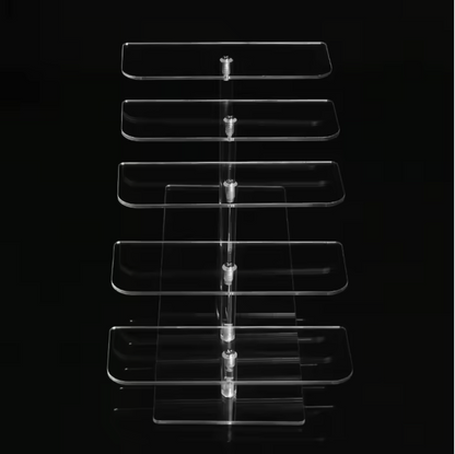 4 Layers Eyeglass Acrylic Display Stand Holder