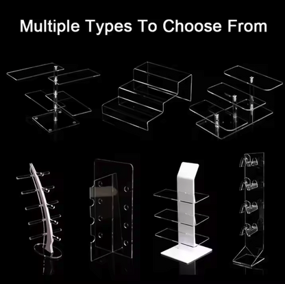 4 Layers Eyeglass Acrylic Display Stand Holder