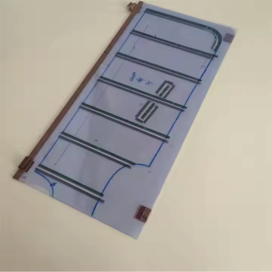 Size 900*1500mm Garment Sewing Templates PVC Sheet for Clothing Model