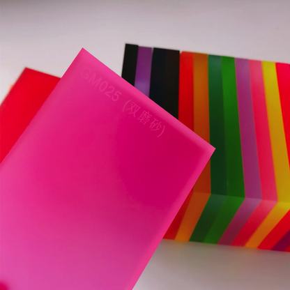 Colorful Acrylic Glass Plastic Clear Acrylic Sheet Panel Board for Laser Cutting